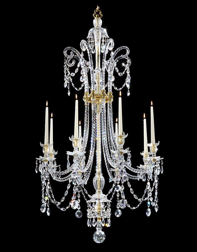 Moses Lafount - A GEORGE III EIGHT LIGHT CHANDELIER, NO. 426 | MasterArt
